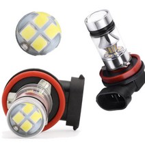 100W H4 H7 슈퍼 브라이트 20Smd Led 자동차 주간 주행 운전 안개등 램프 6000K 헤드 하이 로우 빔 전구 2, 04 H1, 02 6500K