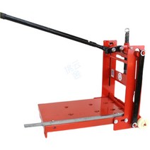 블럭 커터기 작두 수동 커팅기 경계석 석재 시멘트, 새로운 적색 노동 절약 모델25x30x60