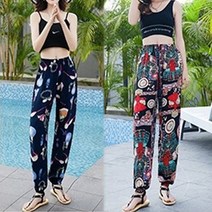 여름 여성 알라딘 항아리 바지