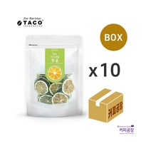 타코 건조과일 청귤 25g 1박스 10개