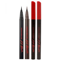 클리오 수퍼프루프 브러쉬 라이너 0.55ml, 킬블랙, 1