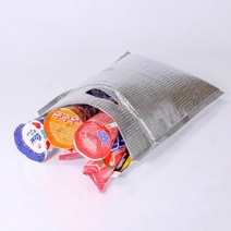 온도유지 택배봉투 식품포장 밀봉 지퍼백 은박 보냉봉투 15p