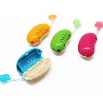 흡착식 칫솔 꽂이 휴대용 칫솔 커버 걸이 여행용 칫솔캡 4개 향균 치솔 케이스 캡, 상품선택