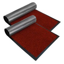 실내매트 실외매트 소형 대형 특대형 초대형 4종사이즈 현관매트 모음, 특대형 레드