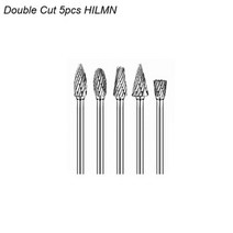 정밀 밀링 커터 가공 m Univerial Shank 금속 드로잉 텅스텐 카바이드 버 로타리 파일 CNC 조각 연마 도구 Alunimum Carving, 03 Carbide Burr Set C