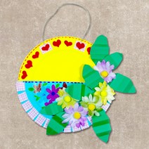 봄꽃 정리함만들기 미술재료 유아미술 어린이집수업 집에서하는놀이