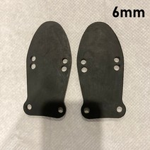 스케이트보드 CX4 서핑 스케이트 PU 라이저 패드 카빙 랜드 트럭 표준 6mm 높이 충격 흡수 공급 2 개, 01 2-piece 6MM