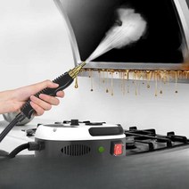 고온 고압 스팀청소기 해빙기 수증기 세차 동파 녹임, 흰색 3800w 220V 다양한 건 헤드, 1개
