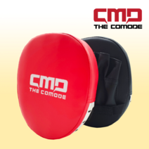 CMD 손미트 (일반형) 정권 동체시력 향상 반사신경 스파링 훈련 운동 혼자 셀프 복싱 사각미트 태권도 도구 용품 권투 킥복싱 발차기 암미트 펀치 미트 일반 한손, 레드(양쪽)
