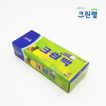 크린랲 크린랩 뽑아쓰는 크린백 25cm x 35cm 100매 위생비닐 일회용비닐, 1개