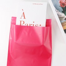 블레스팩 HD 핑크색 택배봉투 40x50+4 100매] 의류 포장