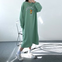 걸즈팩토리 여성용 링그덕뒤트임 롱원피스