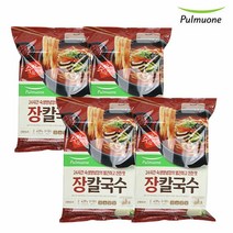 풀무원 강원도식 장칼국수 (2인분) (439g), [풀무원] 강원도식장칼국수439g(2인분)x4개