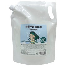 환불보장 부들부들 물미역 1000 손상모 상한머리 복구 셀프 헤어 단백질 트리트먼트 클리닉 PPT 미용실 머리영양제 홈케어 팩 1021452, 부들부들 1000 리필용