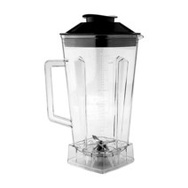 A.MINE Livtor Vitamix 5200 5300 A2300 A2500 A3500 VM0101E VM0158 VM0197 용 블레이드 및 뚜껑 교체품 포함 64온스 컨테이너