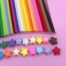 무지 별종이 27색 1000장 종이별 별접기, 무지 별접기 별종이 27종 세트