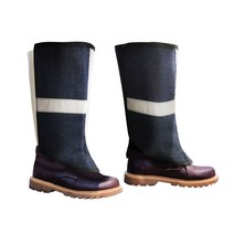 카멜로 KameLo 청각반 데님 그라인딩 빛반사 용접각반 안전 보호구 AG-1D REF, 1개