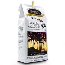 하와이안 아일스 코나 커피 바닐라 마카다미아 그라운드 680g 하와이 Hawaiian Isles Kona Coffee Vanilla, All Purpose Grind
