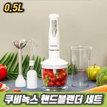 차비츠 쿠비녹스 3가지 기능 핸드블랜더 믹서기 다지기 세트
