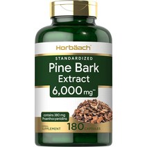 Horbaach 호바크 Pine Bark Extract 파인바크 6000mg 180정