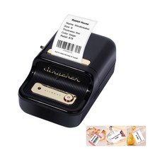 Niimbot 징 첸 B21 휴대용 블루투스 RFID 스마트 라벨 프린터 식별 / 인쇄 종이 다시 인텔리전트 기능 의류 보석 쥬얼리 가격 태그 검은 색, 검정