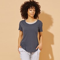 아보카도 Relaxed V-Neck Tee (VM2LF302CH)