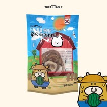 (트릿테이블) 티티네목장 우족슬라이스 (반려견용 건조간식) 100g