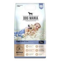 도그매니아 소형견 성견용 애견사료, 5kg, 5개