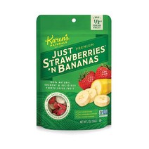 Karens Naturals 오가닉 저스트 스트로베리 바나나 2온즈, 2 Ounce (Pack of 1)_유기농 저스트 스트