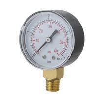 전문 실용 풀 스파 필터 수압 게이지 미니 0-60 PSI 0-4 바 사이드 마운트 1/4 인치 파이프 나사 NPT TS-50, 한개옵션0