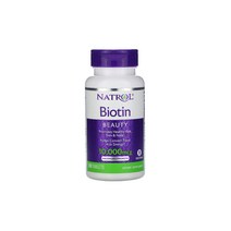 Natrol 나트롤 비오틴 10000mcg 200태블릿 바이오틴 biotin 조효소R 비타민b7 칼슘
