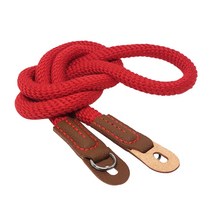 카메라가죽스트랩 카메라끈 DSLR스트랩 로프형 100cm, 스트랩로프형 빨강, 1개