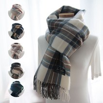 올해대세 너무이쁜 파스텔 겨울 체크목도리 (6종)