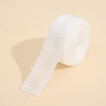 셀프 바지수선 흰색1M 바지기장줄이기 교복바지 청바지 면바지 무바느질