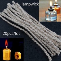 등유 알코올 램프에 대 한 20 개/몫 코 튼 코어 심지 DIY 휠에 대 한 내구성 Wicks 등유 오일 라이터 촛불 만들기 도구
