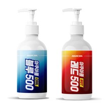 운동 전후 웜업 쿨다운 리커버리 스포츠마사지겔 냉 온 찜질 크림 바르는 파스 레드앤 블루 대용량