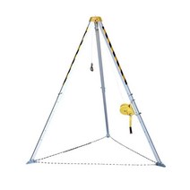 구조용 삼각대 안전 블럭세트 소방 인명 구조 도르래, 구조용삼각대+5점식하네스(1200파운드)