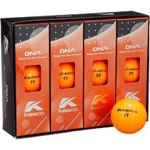 카스코 골프공 DNA 2피스 공, 옐로우