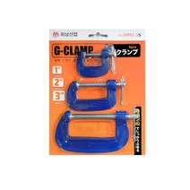 G형 클램프 3pcs 셋트 MRG-3S 만력기 3종 (123인치), 1개