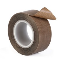 0.18mm 300 도 고온 저항 접착 테이프 천 단열 씰링 기계 PTFE