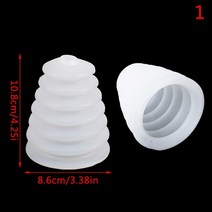 목공 집진기 소형 이동식 전기 먼지 커버 드릴 파워 드릴 고무 먼지 커버 해머 드릴, 1-1개