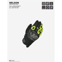 CONQUER NELSON KEVLAR MESH GLOVES YELLOW (넬슨 케블라 메쉬 글러브 형광)