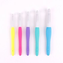 아뮤레 점보 모사용 코바늘 7mm, 혼합색상, 1개