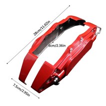 호환용 캘리퍼커버 브레이크 디스크 차량 튜닝 커버 알루미늄 합금 자동차 켈리퍼 내구성 범용 액세서리, 2.L