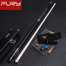 롱고니 큐 몰리나리 마이다스 당구 포켓 4구 3구 풀 스틱 큐대 FURY LY 클래식, 12.5mm, LY-2 사각 케이스 세트