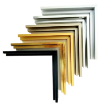 알루미늄 액자 캔버스 액자틀 액자프레임 맞춤제작, 골드, 1개