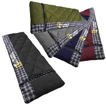 캠핑용 낚시용 야외용 휴대용 사계절 콜럼버스 아웃도어 알래스카 구스 거위털 사각형 대형 침낭(80X210cm 2.1kg 201T), 카키