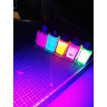 [만년필잉크] 야자컴퍼니 형광잉크 UV잉크 다잉메세지 하이라이터 6 Colors, 형광-그린