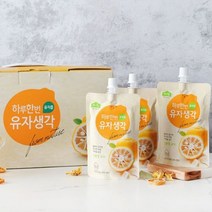 하루한번 유자생각 120ML 15포 유자즙 건강음료