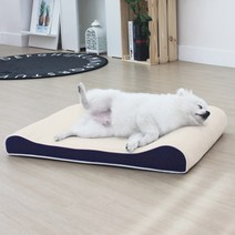 러스터지 강아지방석 통세척 친환경 침대 스프링 쿠션, 그레이